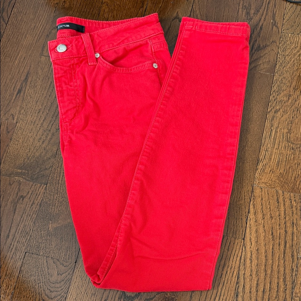 Joe's Jeans Bold Red Denim